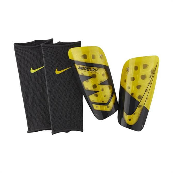 Nike Mercurial Lite Opti Yellow Football Shin Guards